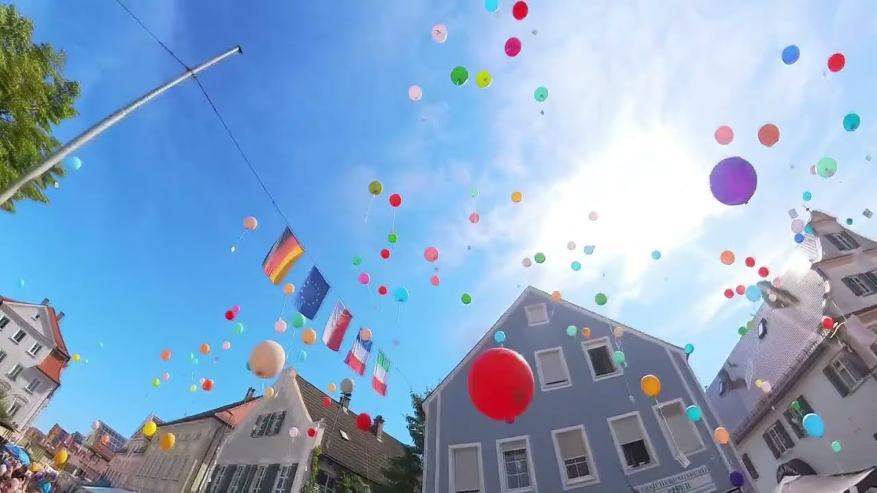 Einzug und Er&ouml;ffnungsrede Stadtfest Ichenhausen 2025