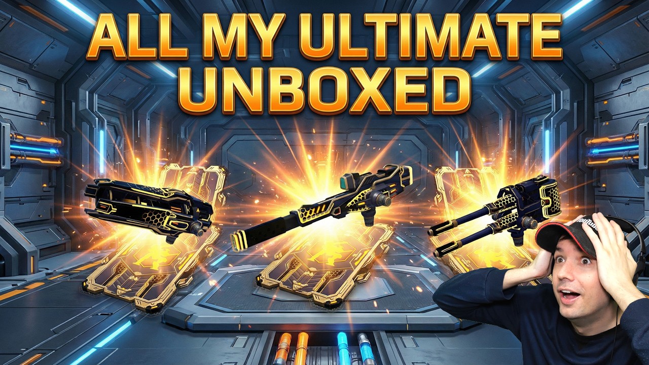 Manni unboxing ALL ULTIMATE Data Pads in War Robots