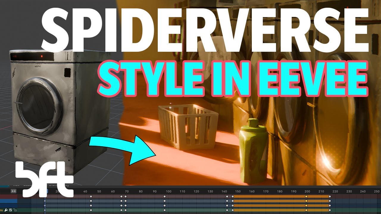 Do THIS to get the SpiderVerse Look in Blender - a Compositor Tutorial
