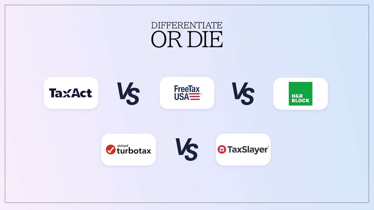 Tax Software - Differentiation Wars