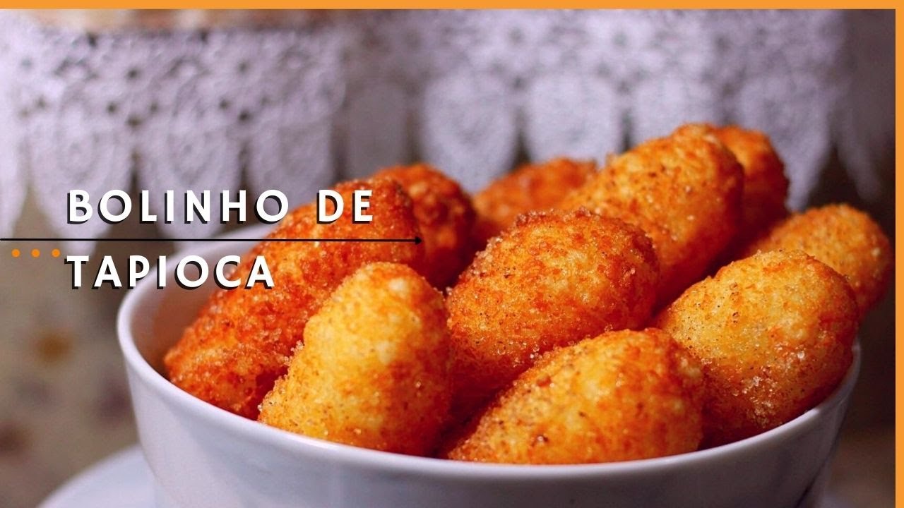 Bolinho de tapioca granulada - BOLINHO DE ESTUDANTE