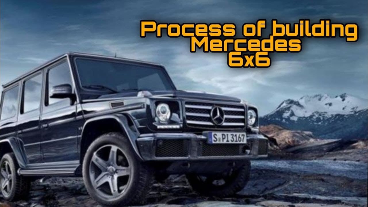 DADAILY Mercedes 6x6 G Wagon W463 сварка рамы и кузова, детали, стойка, оригинальные запчасти!