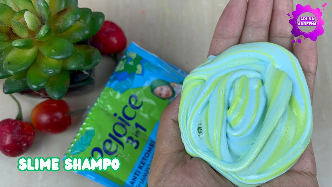 Cara Membuat Slime Dari Shampo Rejoice