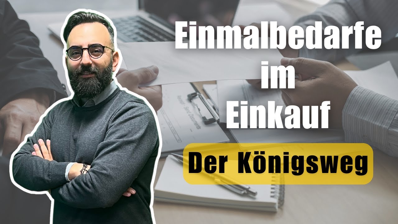 So bekommst du Einmalbedarfe im Einkauf in den Griff!