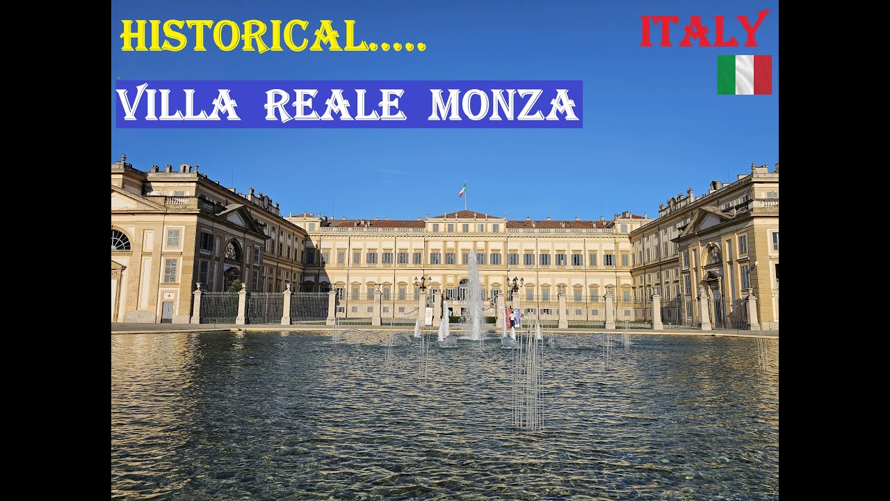 HISTORICAL!!!!!! VILLA REALE MONZA / ITALY ❤️💛🫶