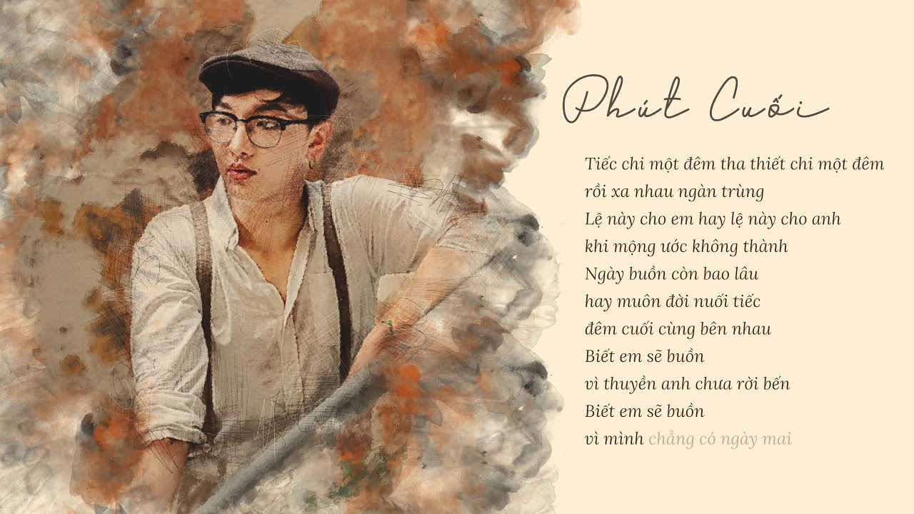 Hoàng Dũng - Phút cuối (cover) | Lyrics MV