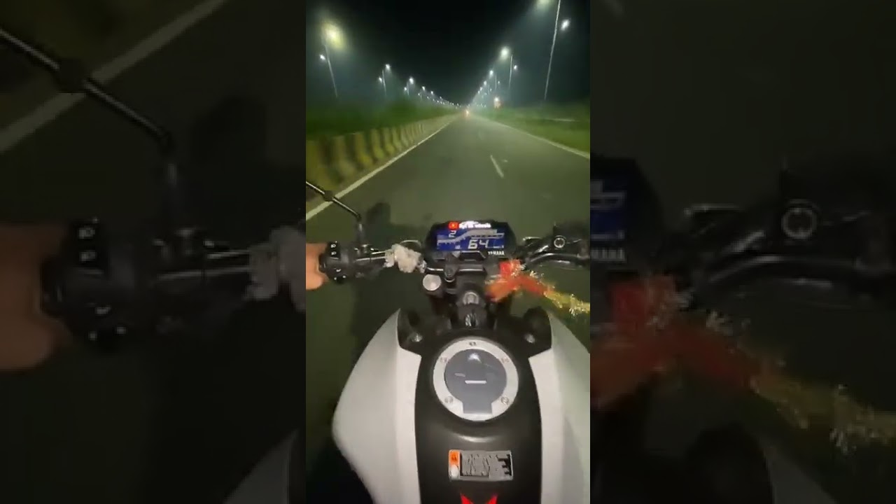90km/h in 3rd Gear Yamaha mt15 #shorts #bike