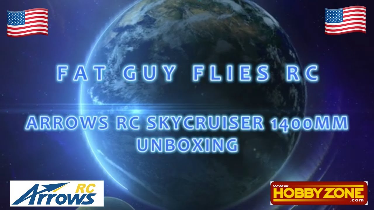 ARROWS RC 1400MM SKYCRUISER UNBOXING by FGFRC #rc #unboxing #aviation