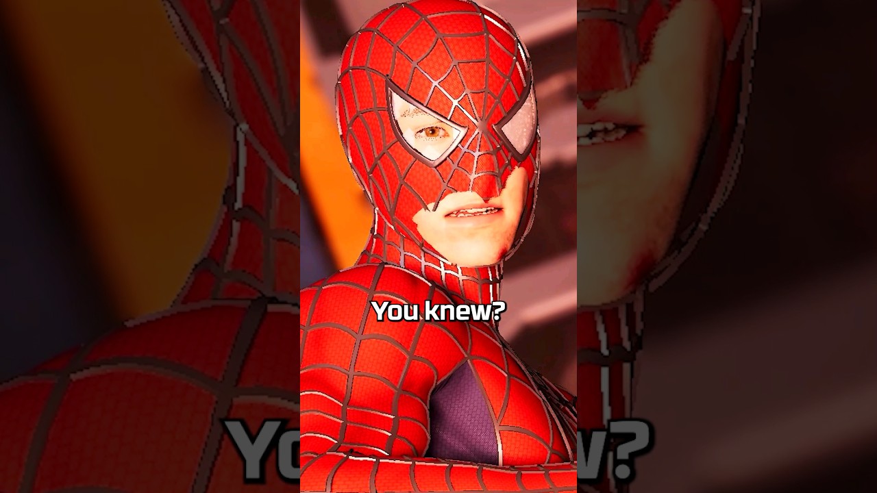 DAMAGED RAIMI SPIDER-MAN! 😱 Marvels Spider-Man #shorts