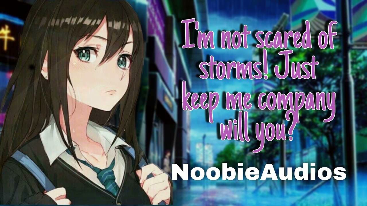 ASMR~ Comforting your tsundere coworker/friend from the storm [friends to lovers][F4A]