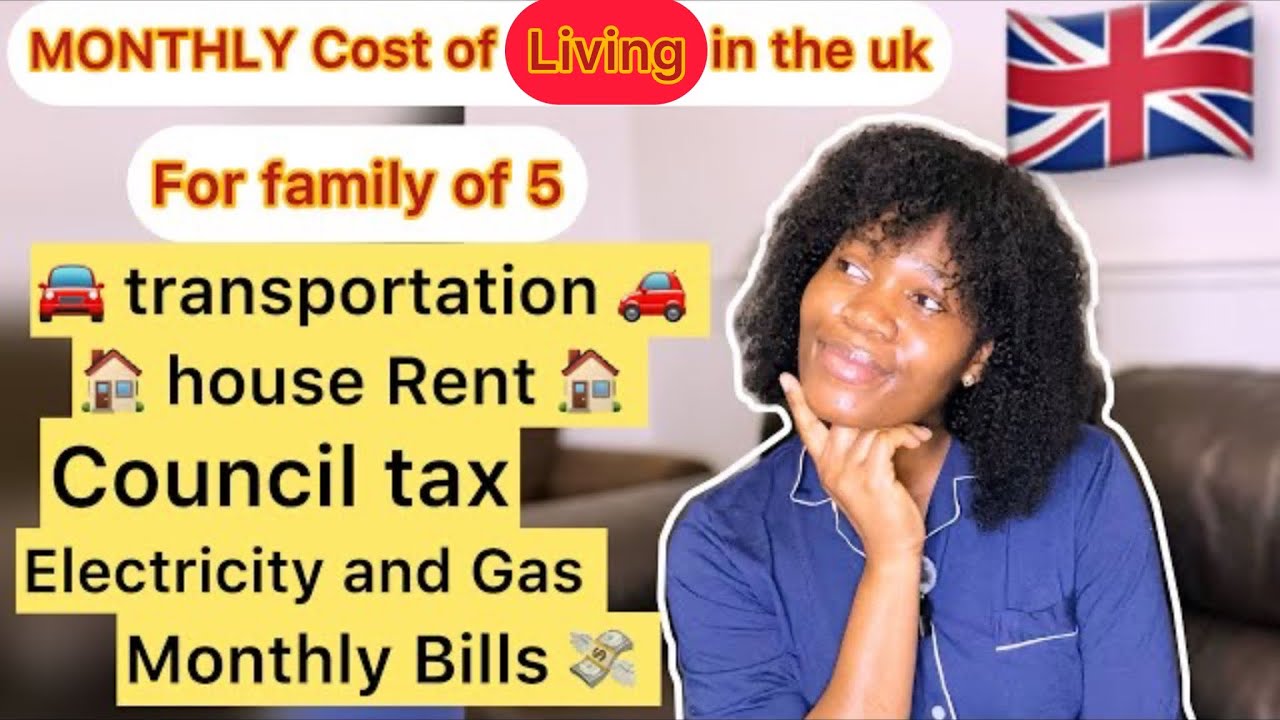 MONTHLY COST OF LIVING IN UK🇬🇧 | THIS IS HOW MUCH WE SPEND MONTHLY AS A FAMILY OF 5 IN UK