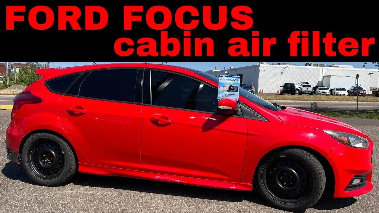 Замена салонного фильтра Ford Focus (2011-2018)