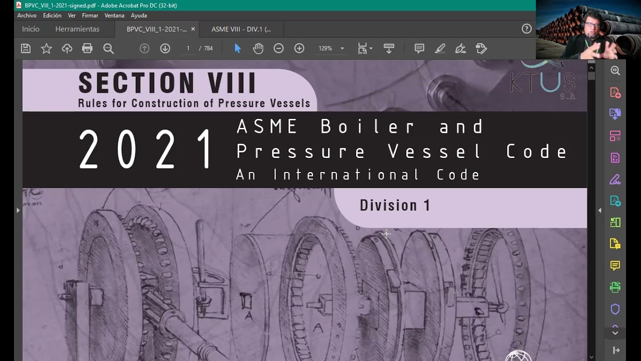 Clinica ASME VIII División 1 - 10. 12. 2021.