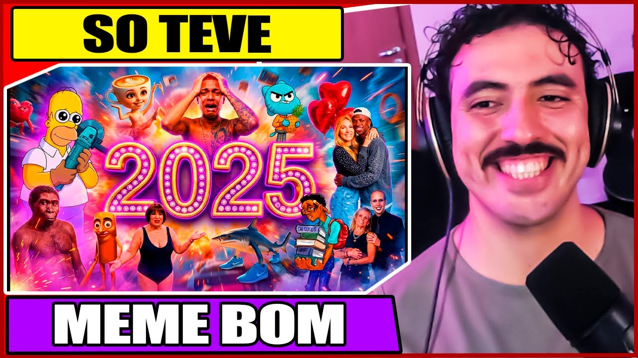 RETROSPECTIVA DOS MEMES 2025: O Ano Mais Caótico da Internet! | Leozin React