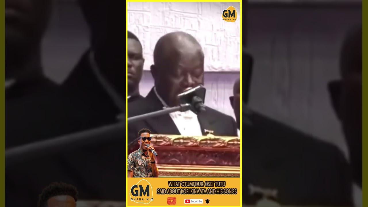 WHAT OTUMFUOR OSEI TUTU SAID ABOUT KOFI KINAATA SONG #trending #oneghanatv #gossiptv #ghanatalksradi