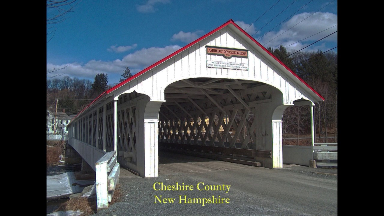 Covered Bridges of New Hampshire (WINTER-TIME)
