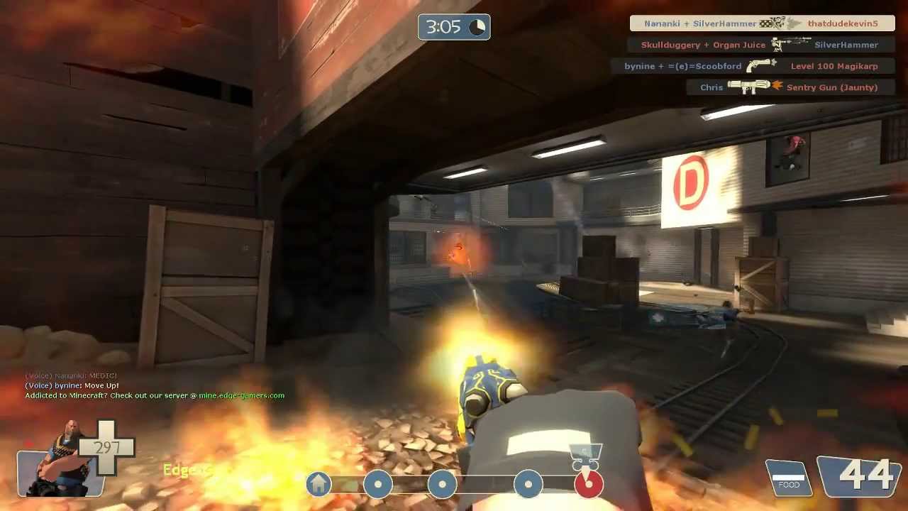 TF2 [live stream] - Crouching Engi, Hidden Bots