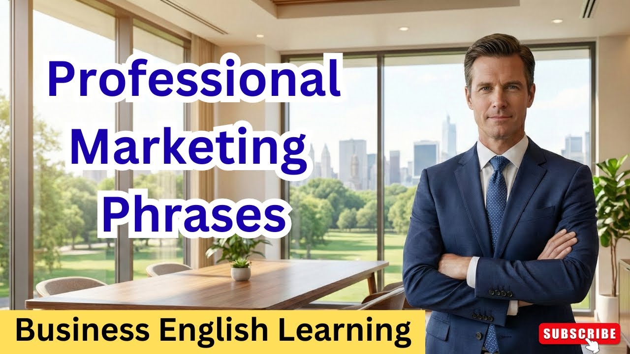 Professional Marketing Phrases for Business English Learners | 500 Essential Expressions