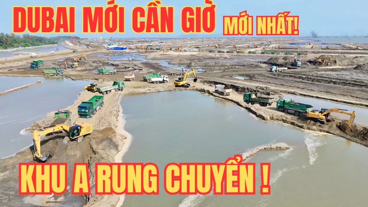 Khu A Đang Làm Gì? Cảnh Tất Bật Lấn Biển Cần Giờ Gây Choáng!