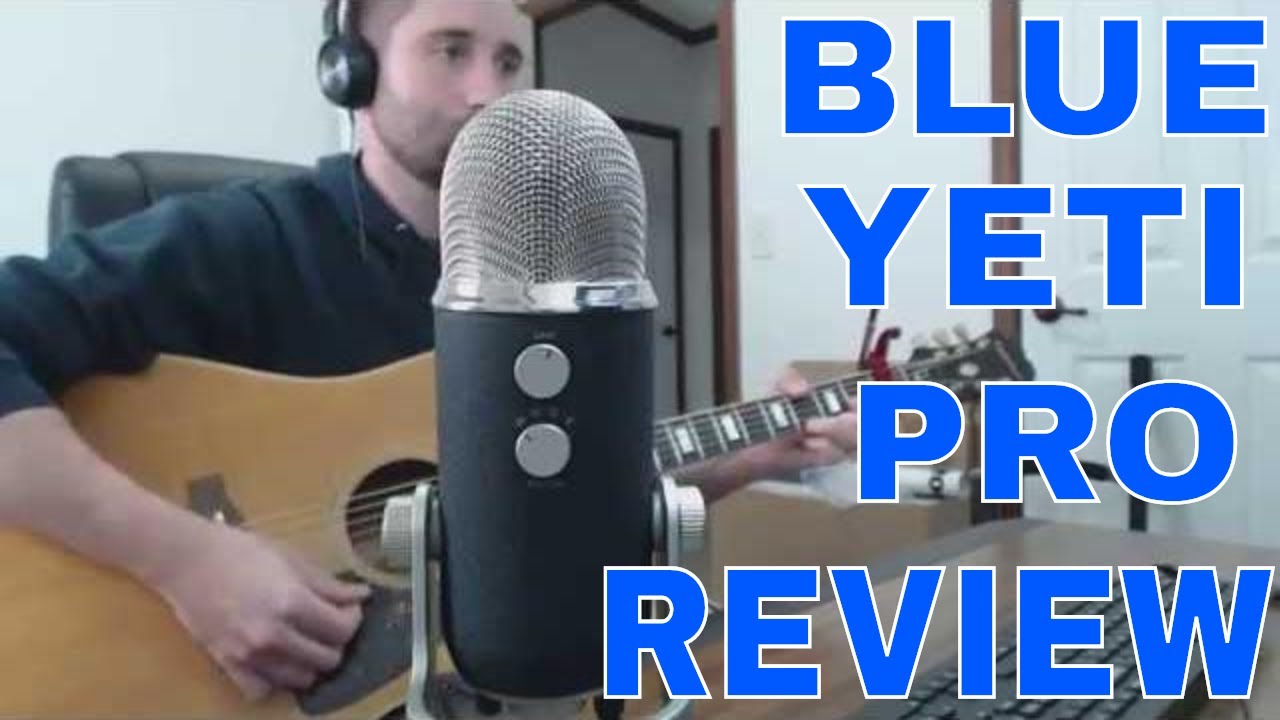Blue Yeti Pro USB XLR Microphone Audio Sound Test