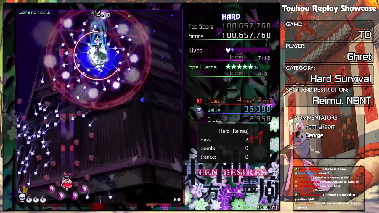 Touhou Replay Showcase, February 1st, 2026