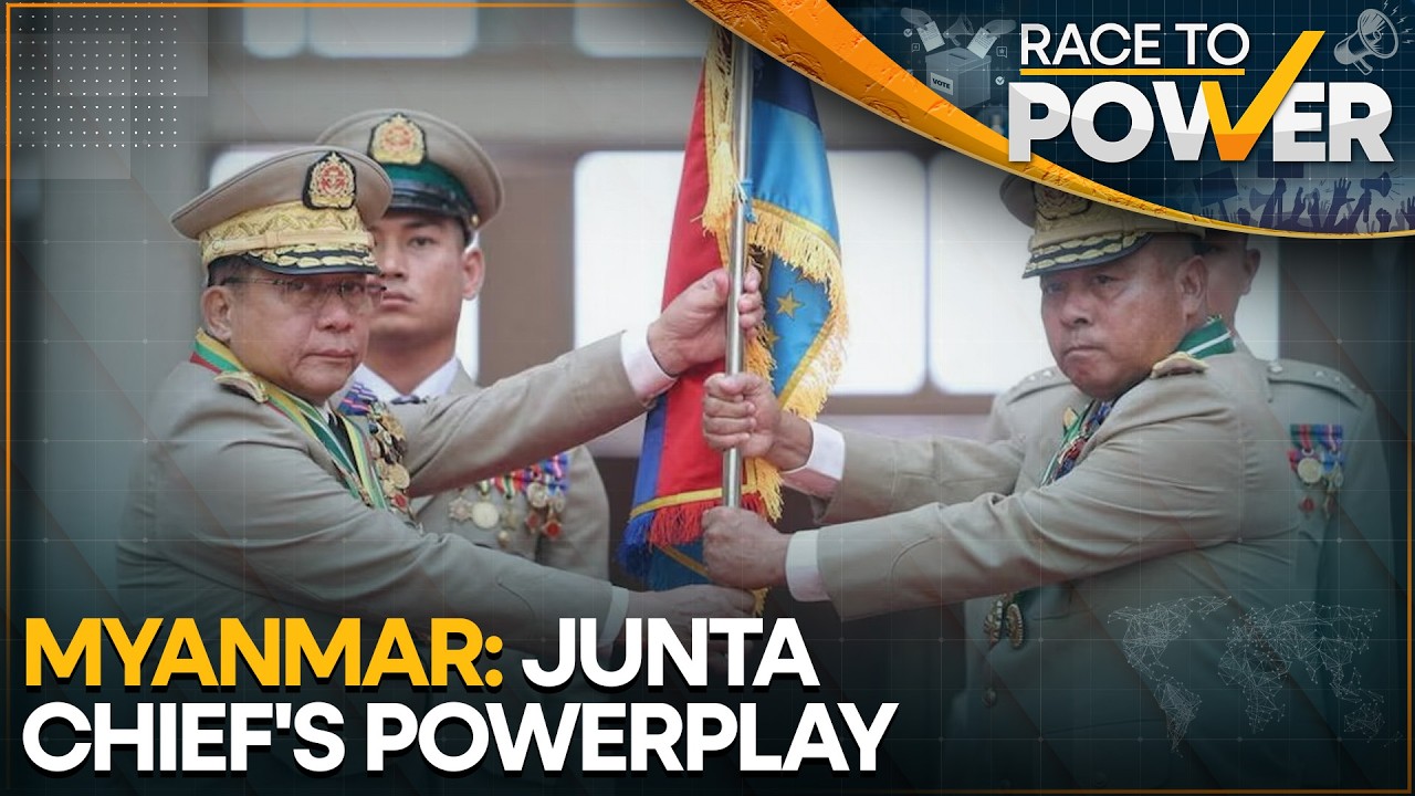 Myanmar's Junta Chief Resigns to Run for the Position of President | Race To Power | WION News