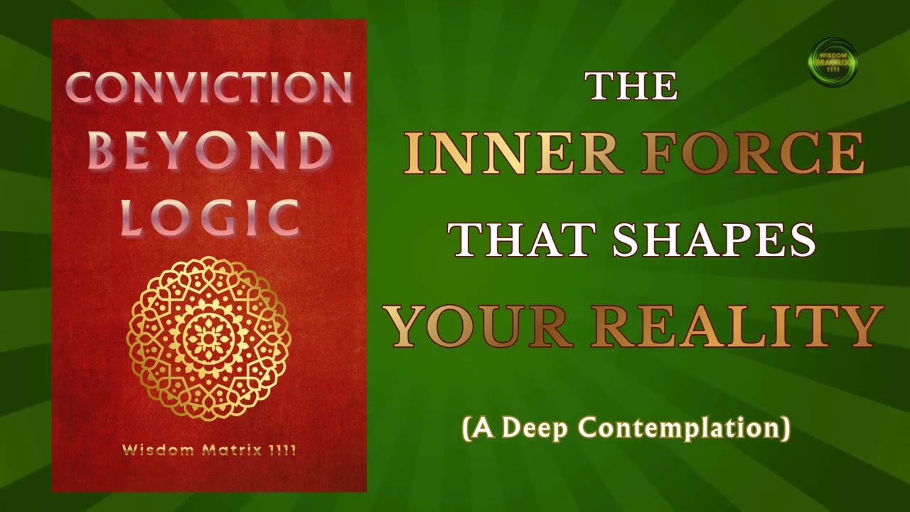 Conviction Beyond Logic - The Inner Force That Shapes Your Reality | A Deep Contemplation
