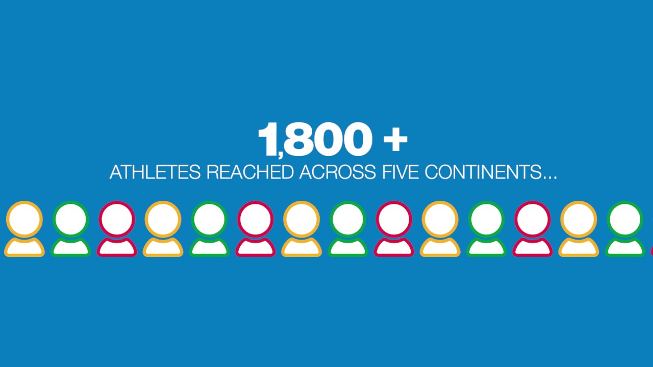 Reaching out to athletes across the globe in 2016