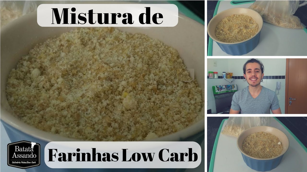 Como eu Faço minha Farinha Low Carb para usar em Receitas | Batata Assando