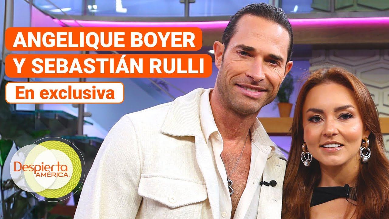 Sebastián Rulli y Angelique Boyer creen que sus almas se reencontraron | Despierta América