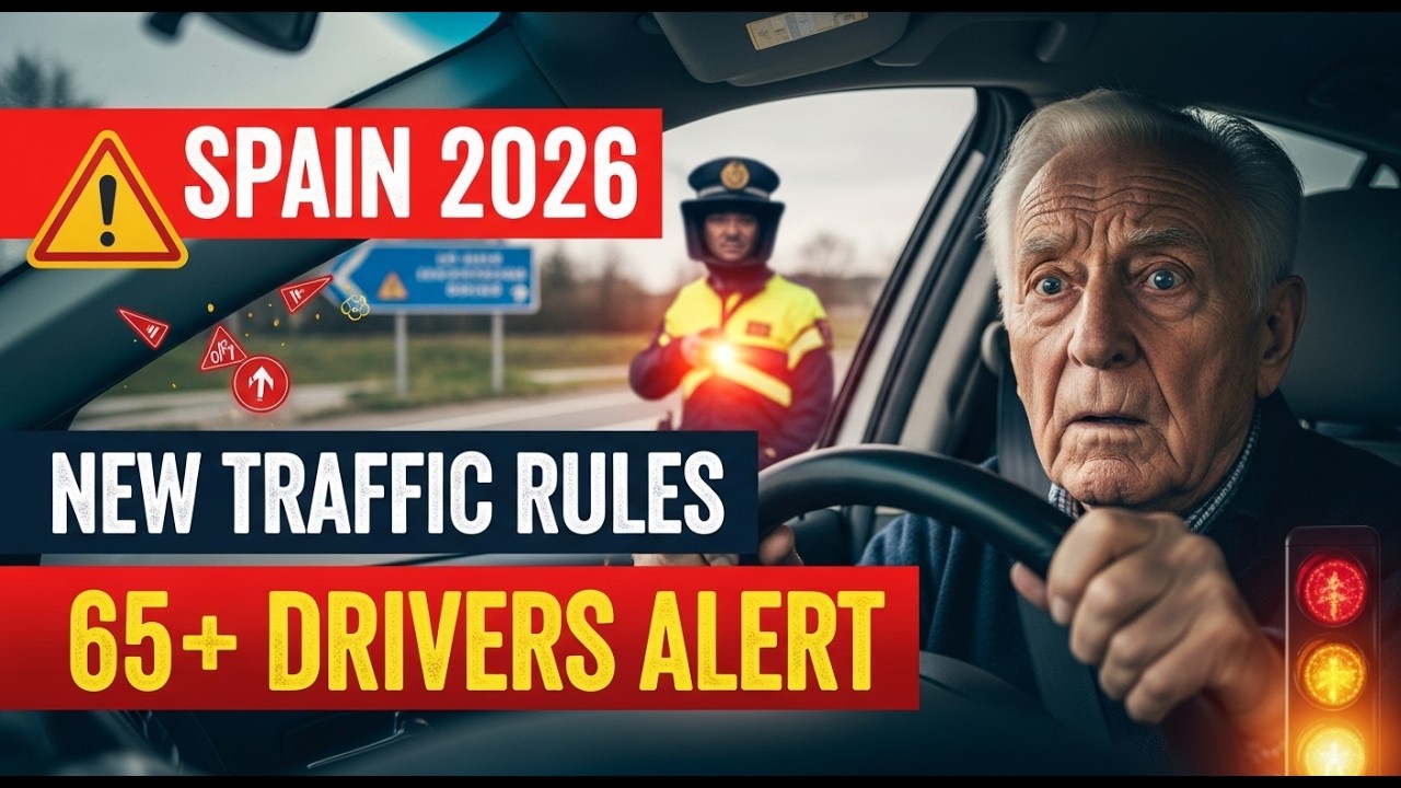 🚨 IMPORTANT FOR DRIVERS IN SPAIN (65+)