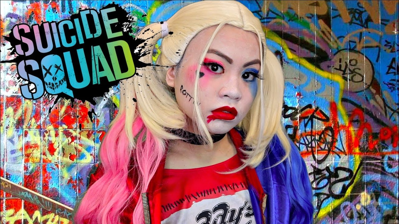 Harley Quinn Suicide Squad Makeup Tutorial | Little Red Alice