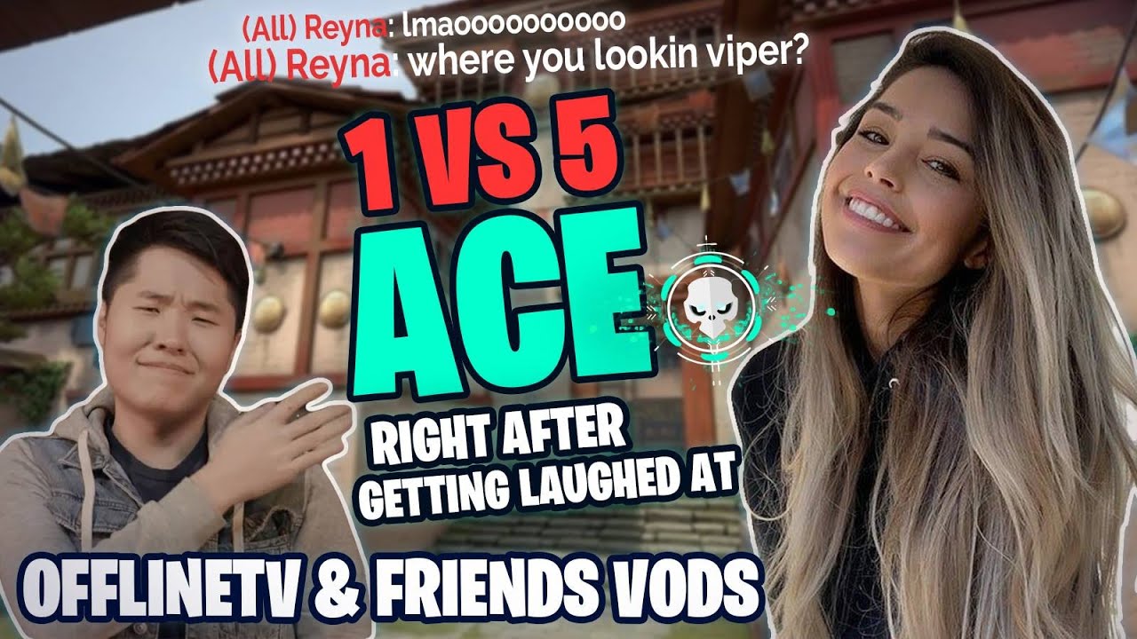Valkyrae Gets a 1vs 5 ACE vs some Bullies who laughed at Her, Instantly Regrets it ft Toast Yvonne