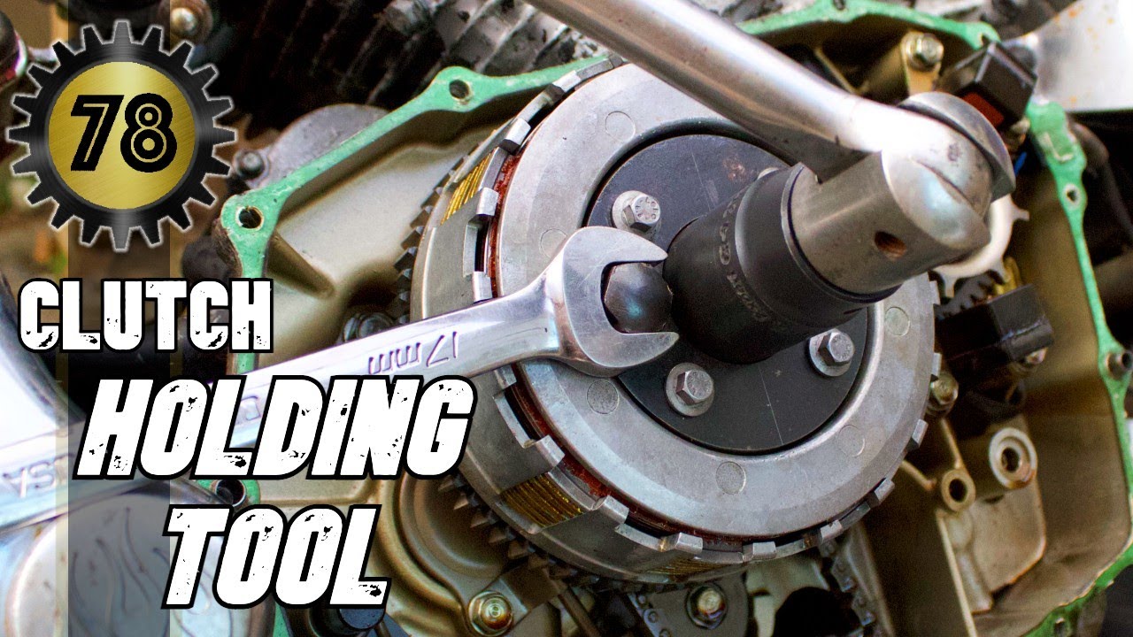 DIY Clutch Centre Holding tool and tips to remove that STUCK clutch nut