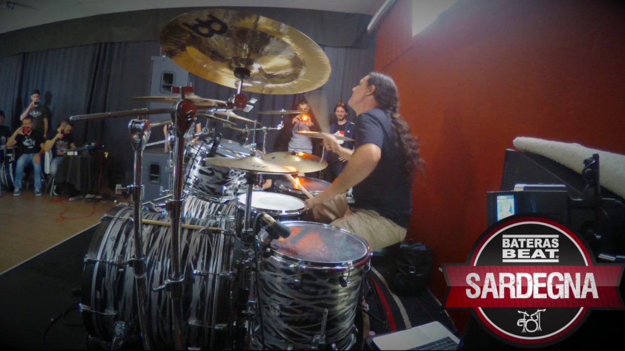 Derek Roddy - live @ cueva Rock - April 2017 - Filmed with ZOOM Q8