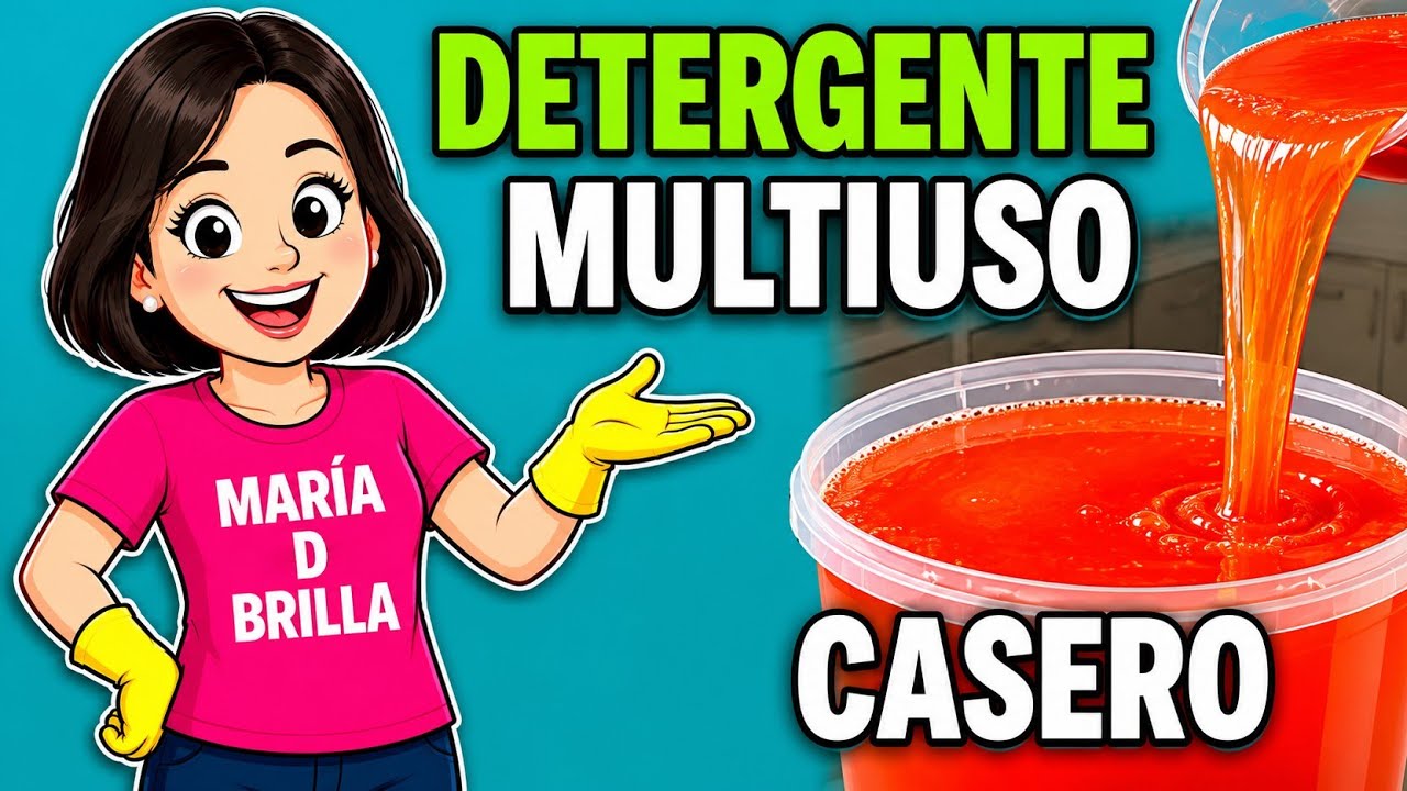 DETERGENTE  LIQUIDO  CASERO  MULTIUSO✨ Desengrasante _ Potente