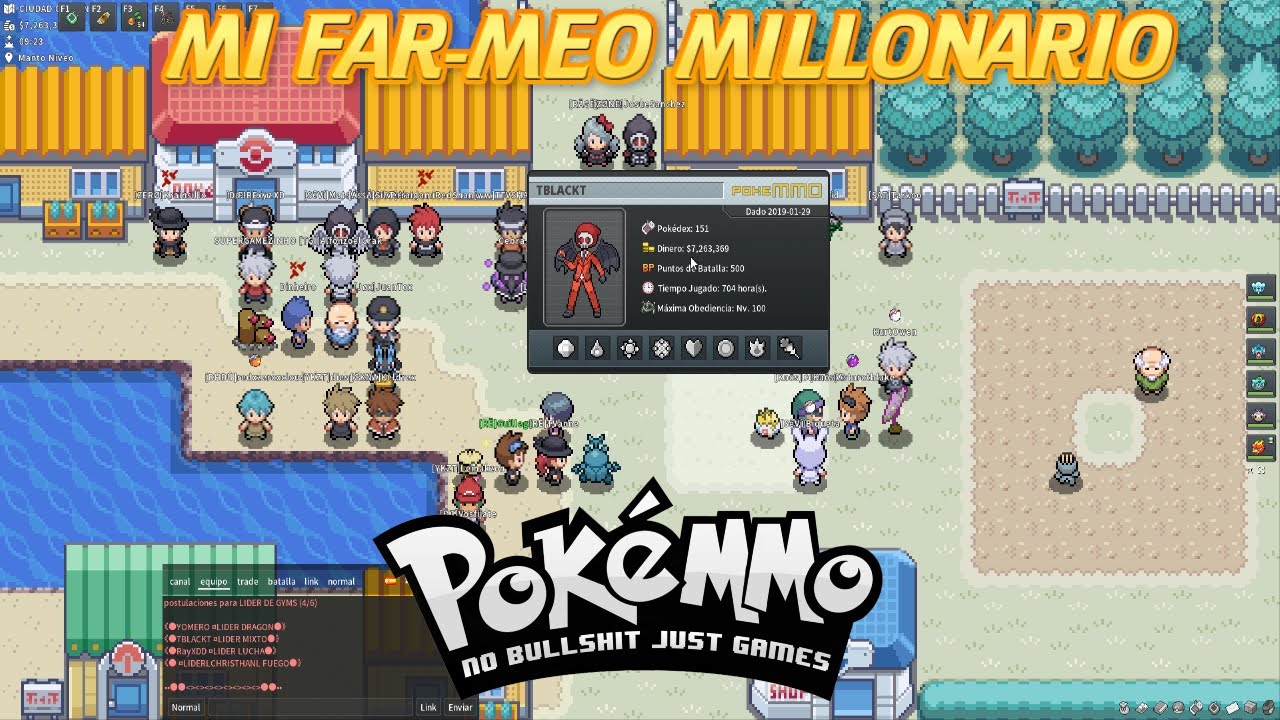 LA FORMA EN QUE ME HICE MILLONARIO EN POKEMMO - SOLO TEN PACIENCIA