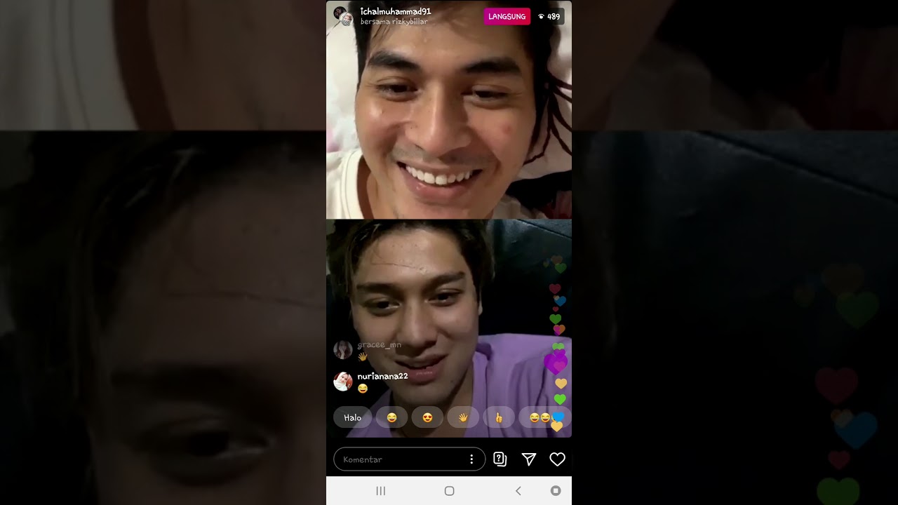 Rizky Billar curhat tengah malam tentang cinta | Live Instagram