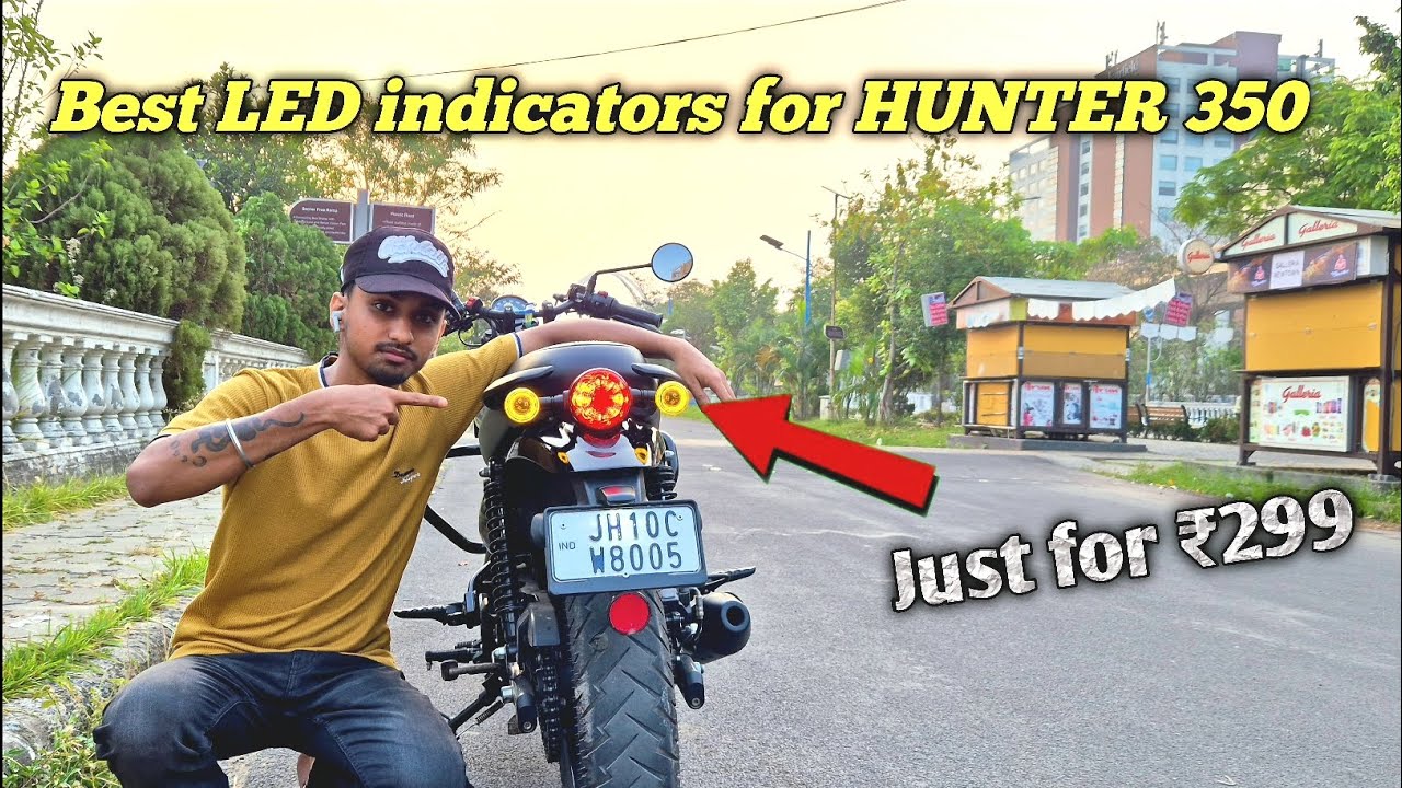 HUNTER 350 LED indicators installation😍 | complete guide 🔧