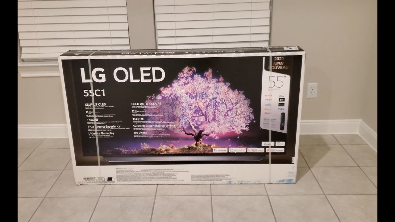 Распаковка, сборка, настройка и первые впечатления от LG OLED C1