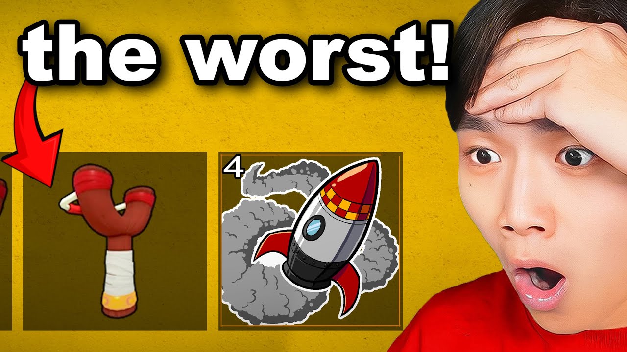 I Tried The WORST Loadouts In Bloxfruits!