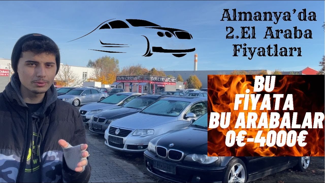 Almanya'da İkinci El Araba Fiyatları / Bu Fiyata Bu Arabaları Görünce Aklınız Çıkacak Bütçe 0€-4000€