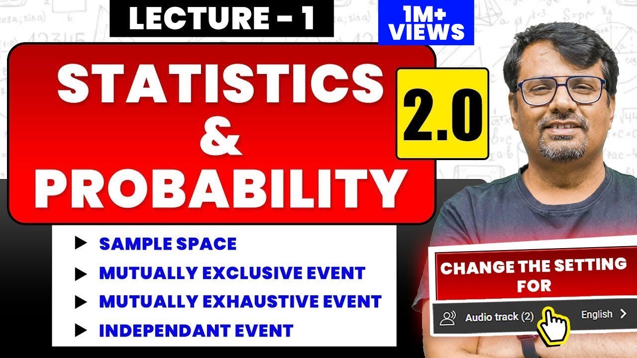 Overview, Sample Space & Types of Events | By GP Sir