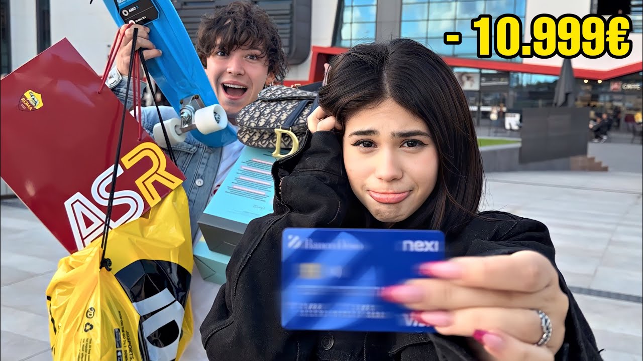 LA MIA EX-RAGAZZA MI REGALA PER 24h LA SUA CARTA DI CREDITO
