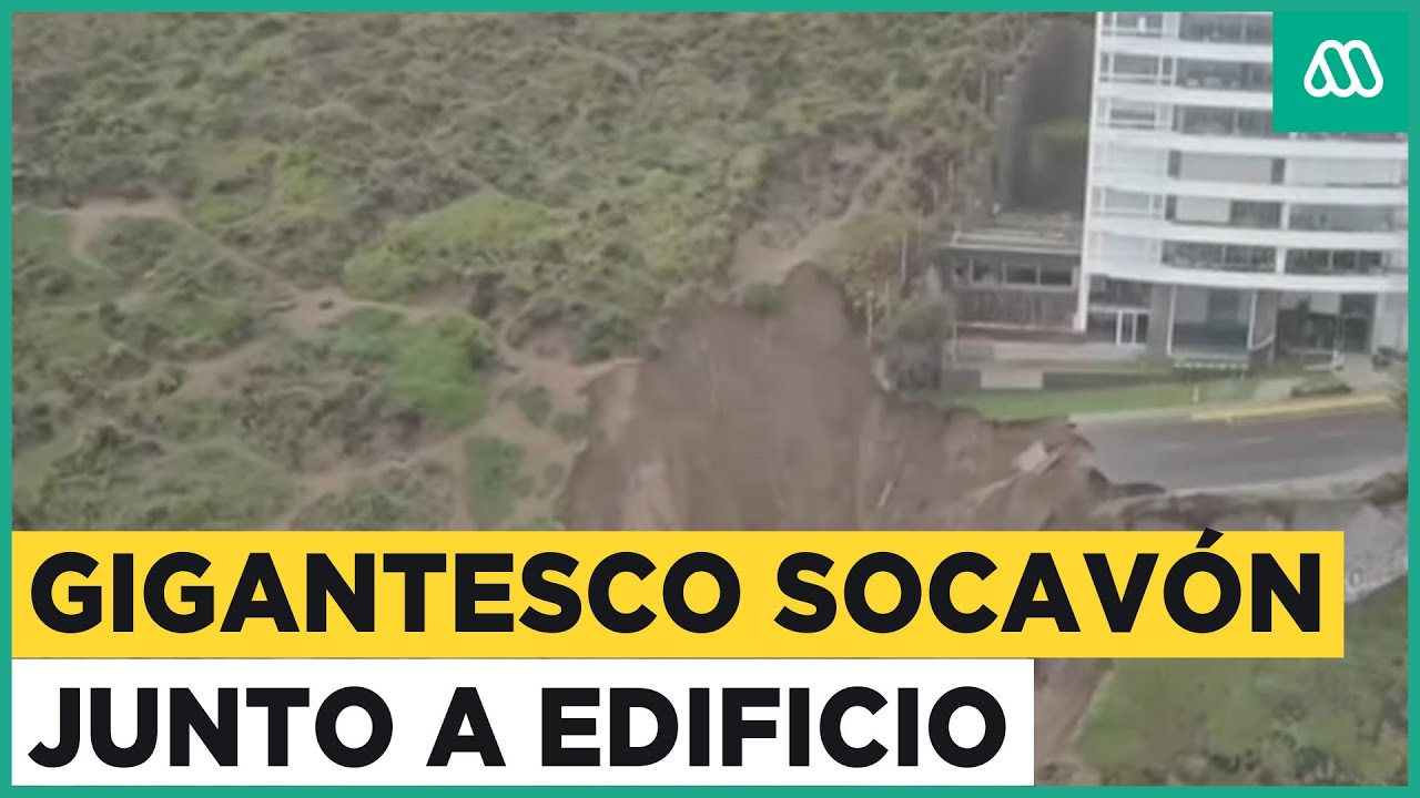 Edificio al borde del colapso en Viña del Mar: Socavón a pocos metros de la construcción