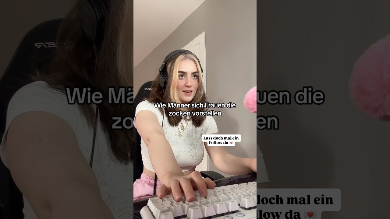 Sowas d&uuml;rfen sich meine Nachbarn ab 9 Uhr geben 😭 #lustig #gamergirl #egirl #gaming #zocken