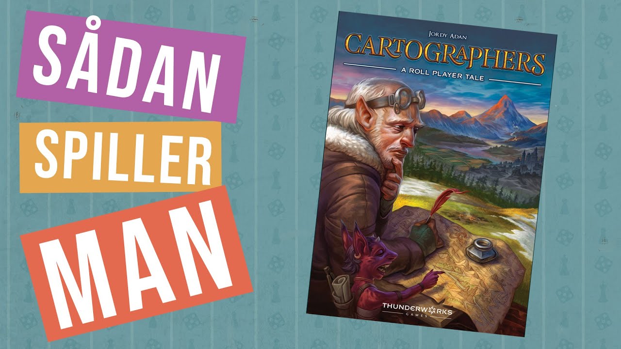 Regler | S&aring;dan spiller du CARTOGRAPHERS | Spilkarrusellen