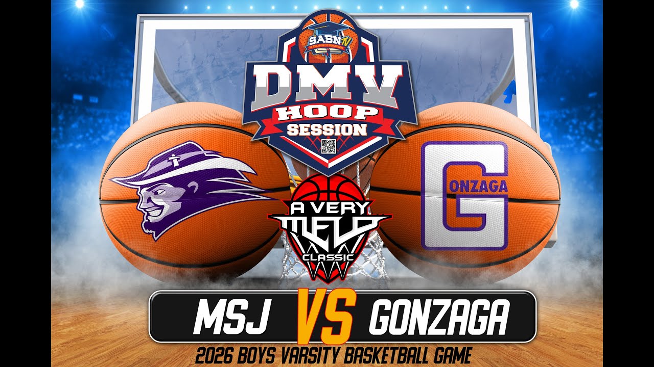 Mt St Joseph Gaels vs Gonzaga Eagles | Very Melo Classic Game Highlights | DMV Hoop Session
