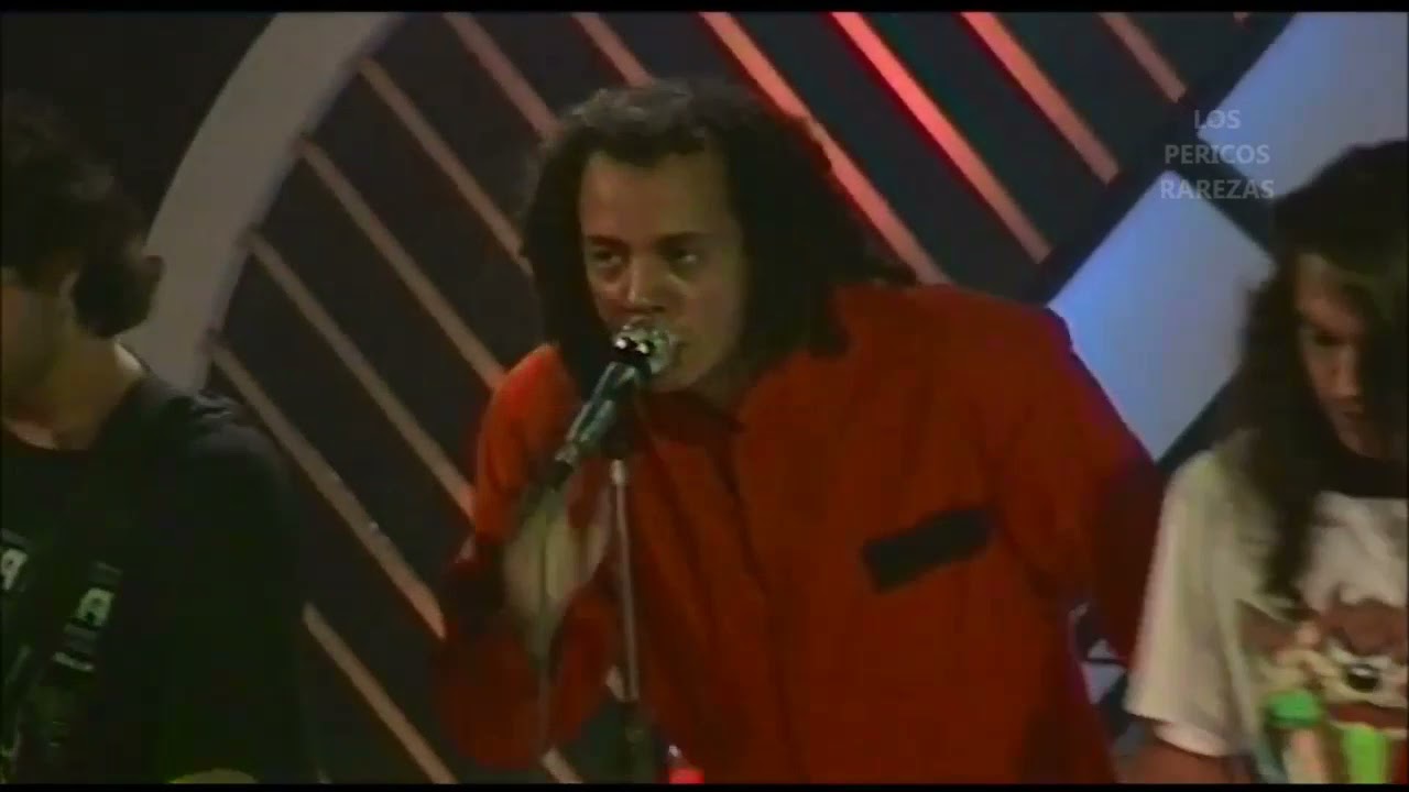 Los Pericos - Programa: Telemanias (Argentina) - Rab A Dab Stail  (1990)