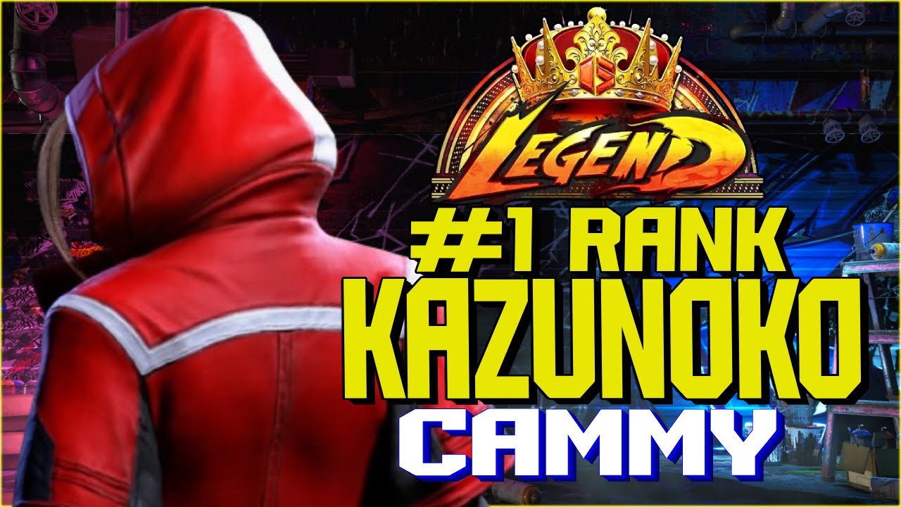 SF6 ▰ Kazunoko (#1 RANK LEGEND CAMMY) ▰ High Level Gameplay pro Street Fighter 6